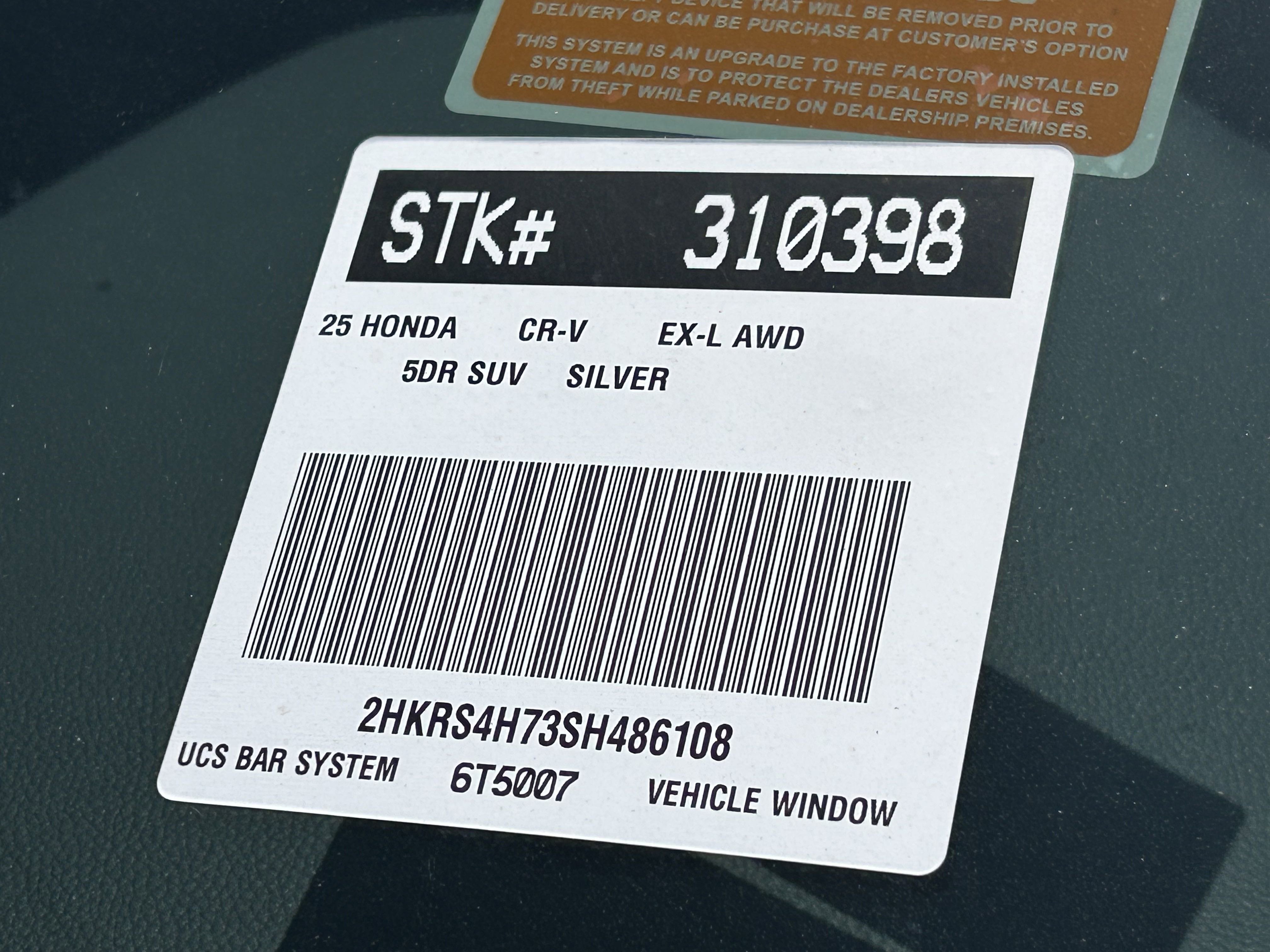 New 2025 Honda CR-V EX-L image 21