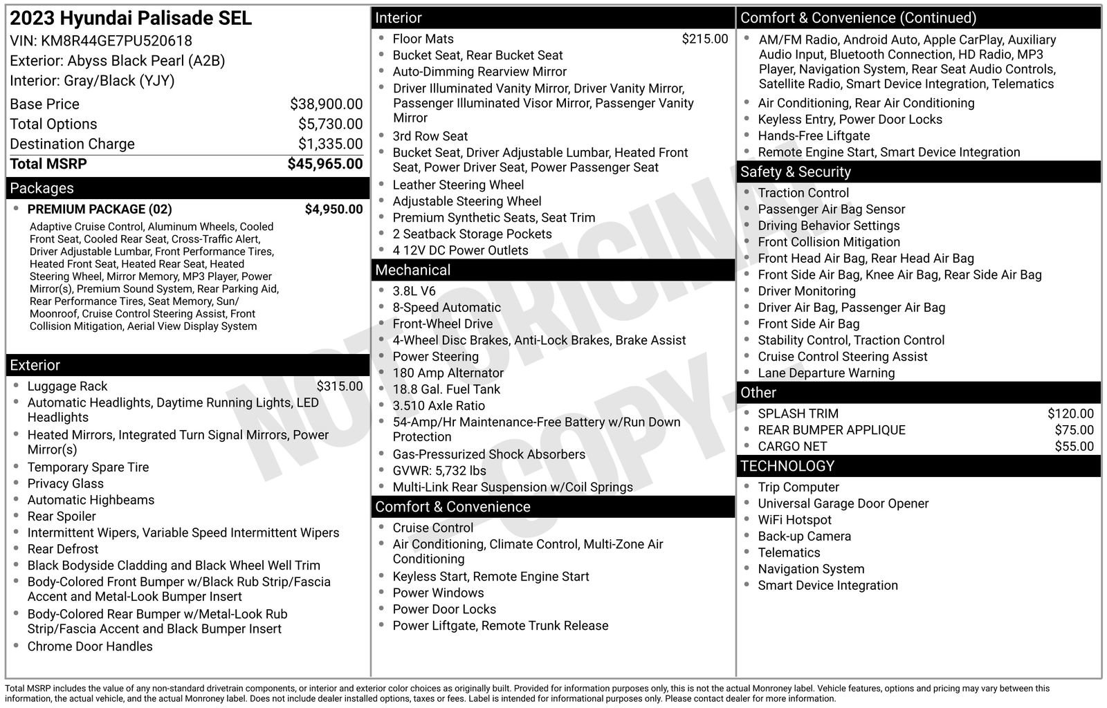 Used 2023 Hyundai Palisade SEL w/ Premium Package image 45