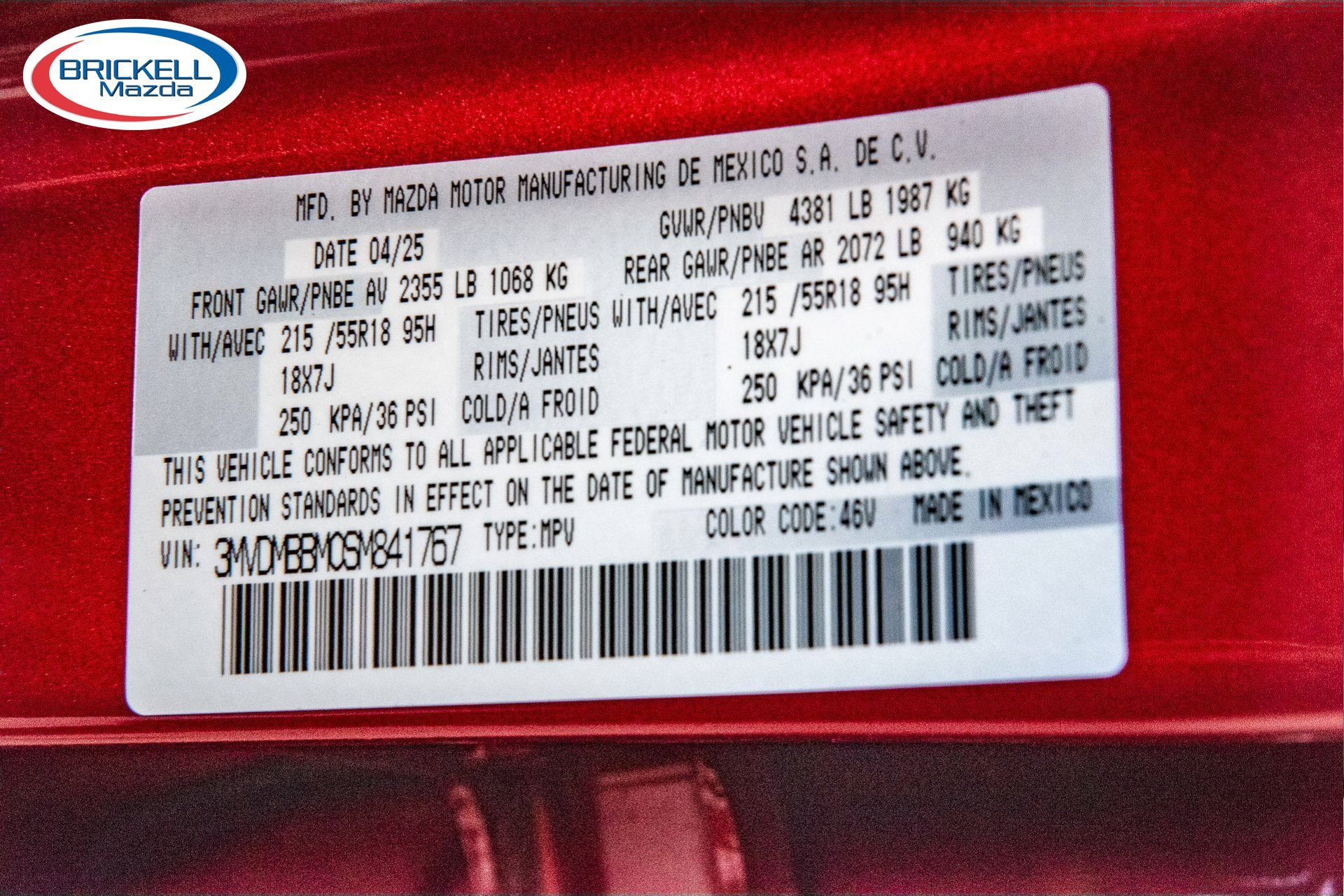 New 2025 MAZDA CX-30 AWD 2.5 S w/ Select Sport Pkg image 35