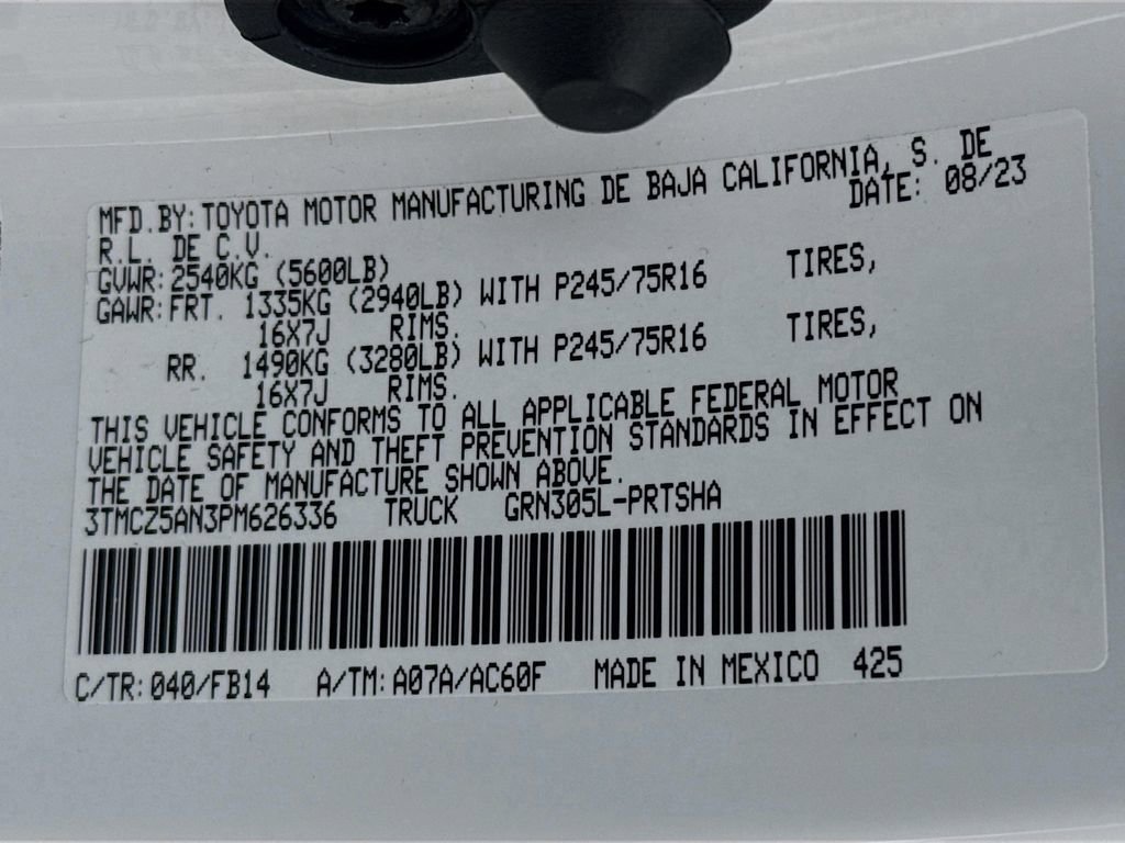 Used 2023 Toyota Tacoma SR image 29