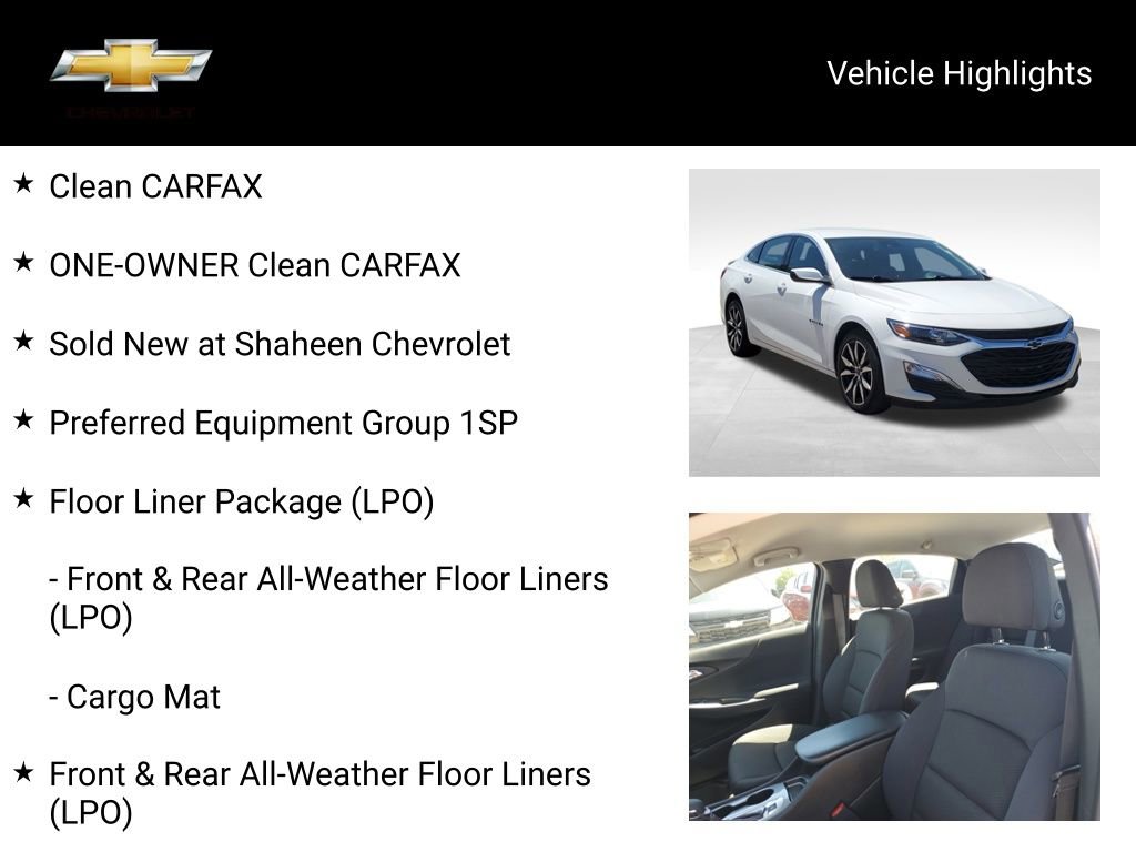Used 2024 Chevrolet Malibu RS w/ LPO, Floor Liner Package FWD image 19
