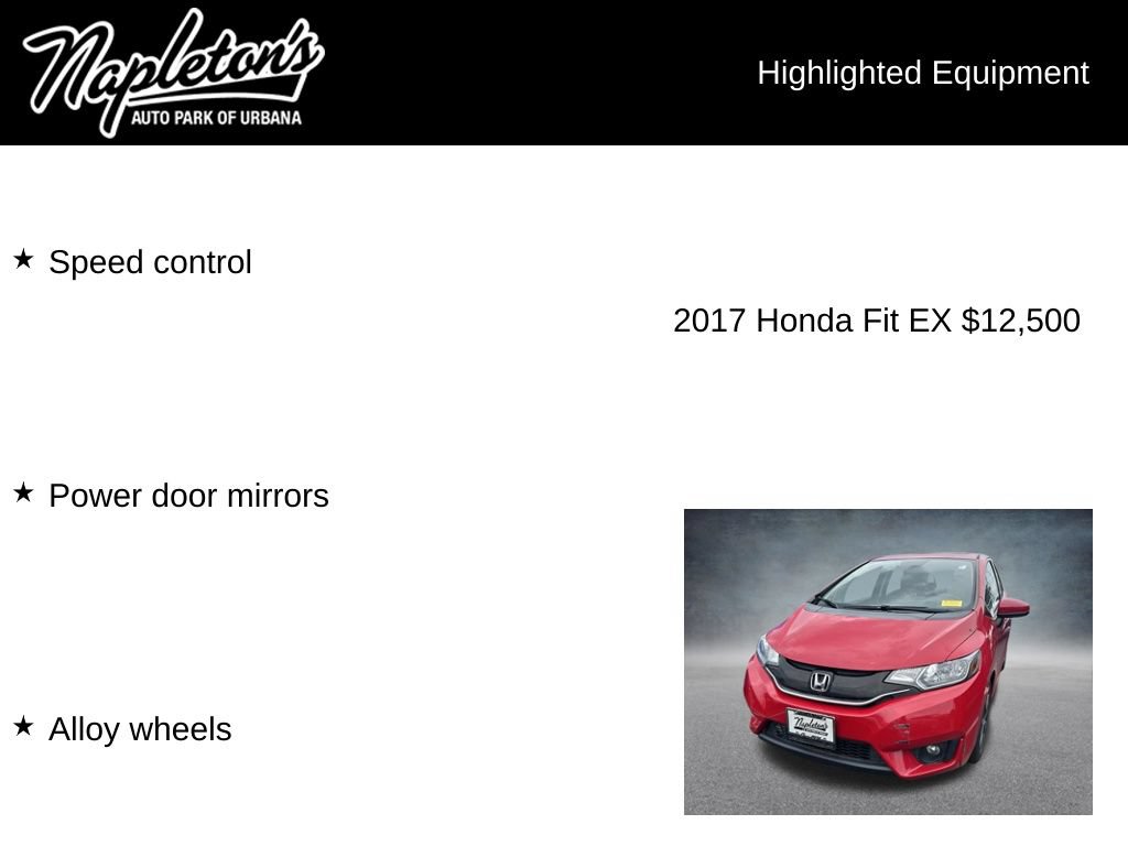 Used 2017 Honda Fit EX image 6