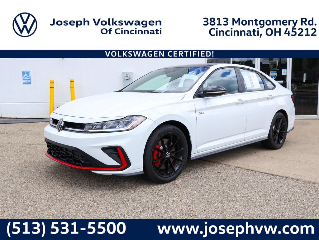 Certified 2025 Volkswagen Jetta GLI Autobahn w/ GLI Black Package FWD image 1