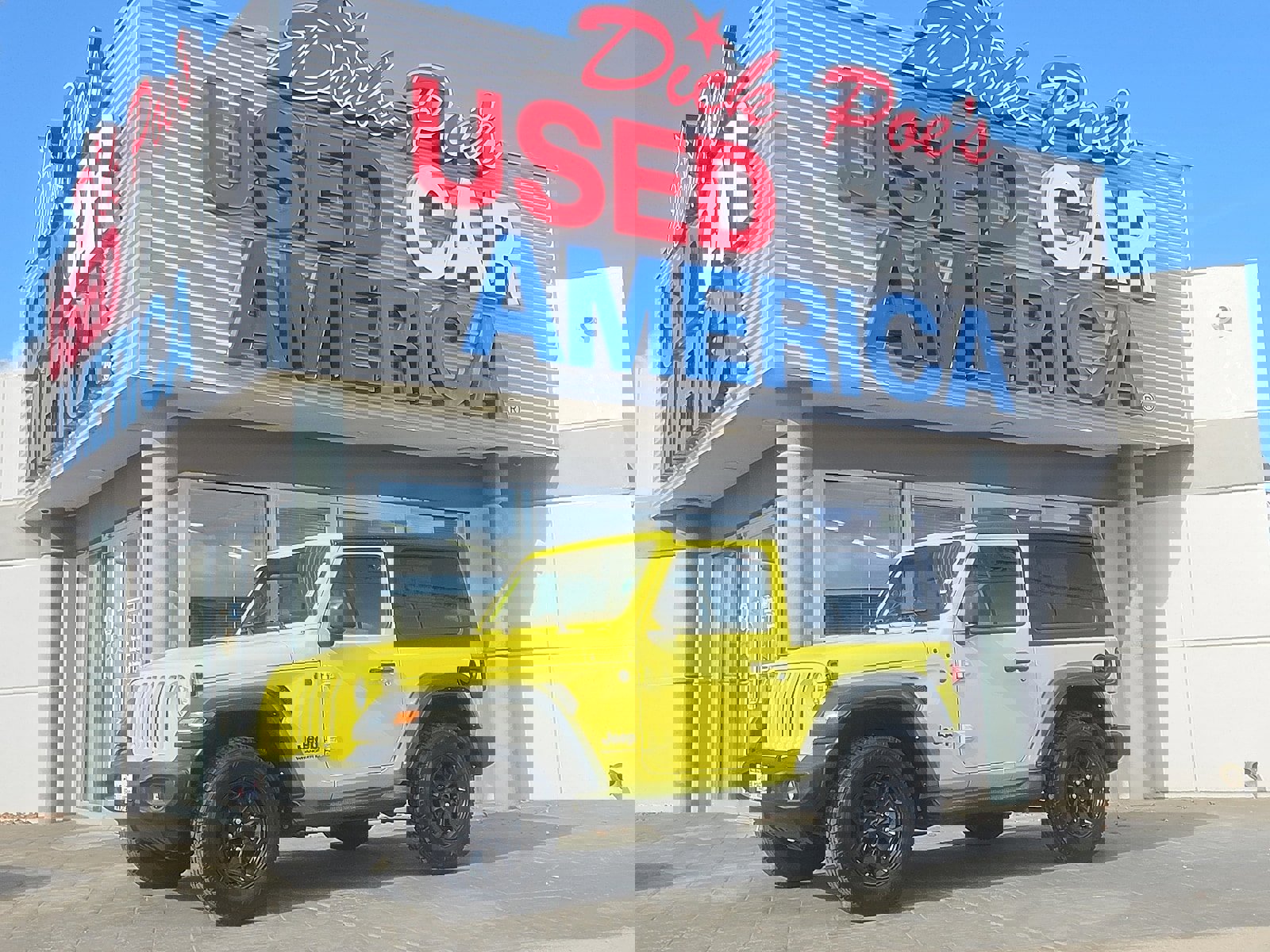 Used 2023 Jeep Wrangler Sport image 1