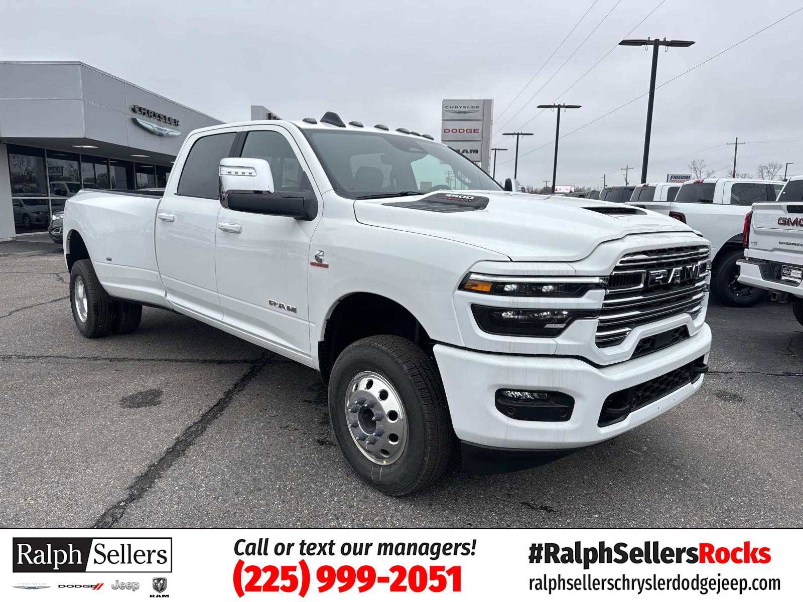 New 2026 RAM 3500 Laramie w/ Sport Appearance Package image 1