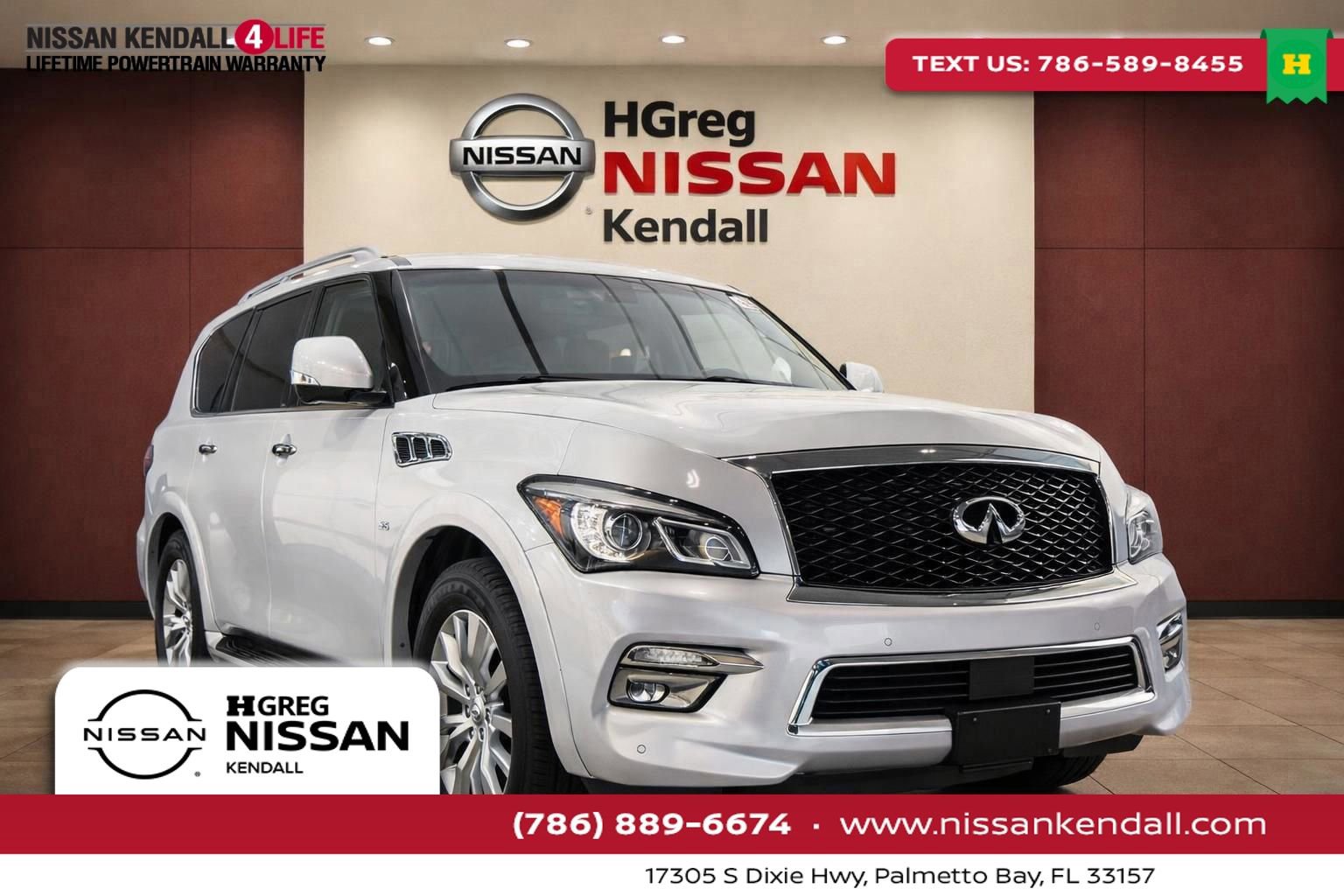 Used 2017 INFINITI QX80 4WD w/ Driver Assistance Package image 1