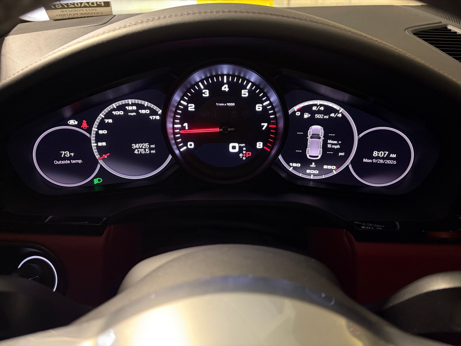 Certified 2023 Porsche Cayenne Platinum Edition AWD/4WD image 6