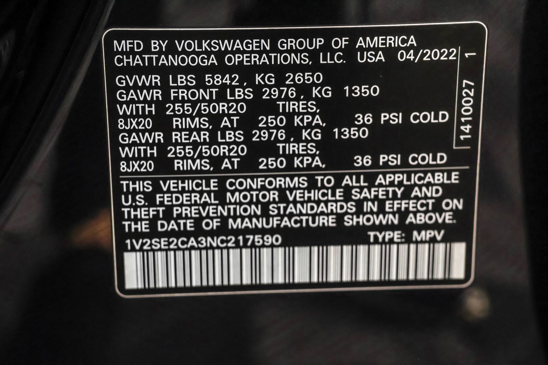 Used 2022 Volkswagen Atlas Cross Sport SEL R-Line AWD/4WD image 51