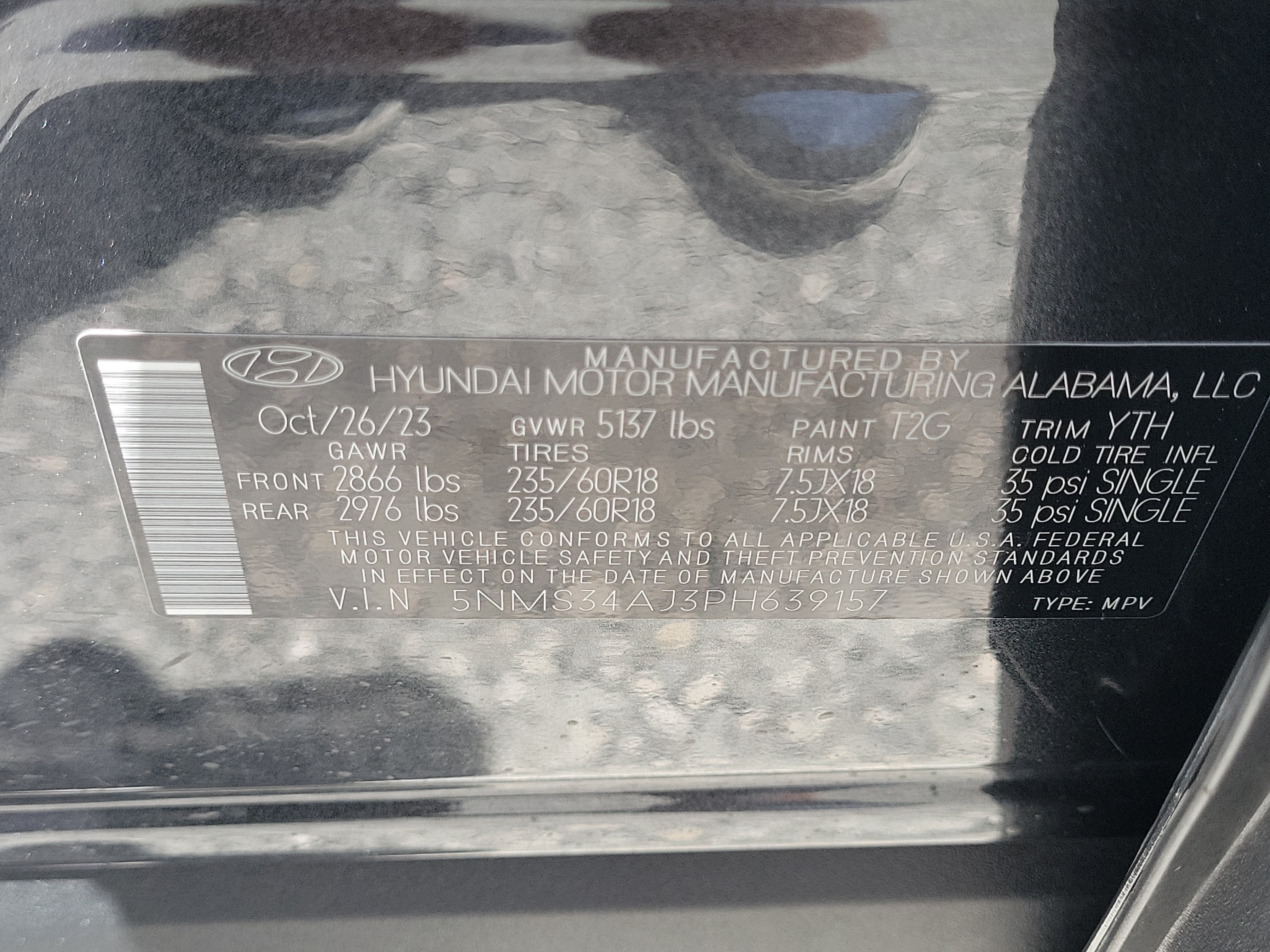 Used 2023 Hyundai Santa Fe SEL w/ Premium Package FWD image 27