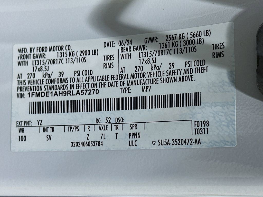 Used 2024 Ford Bronco Black Diamond w/ Sasquatch Package image 32