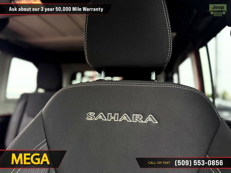 Used 2016 Jeep Wrangler Unlimited Sahara w/ Connectivity Group AWD/4WD image 20