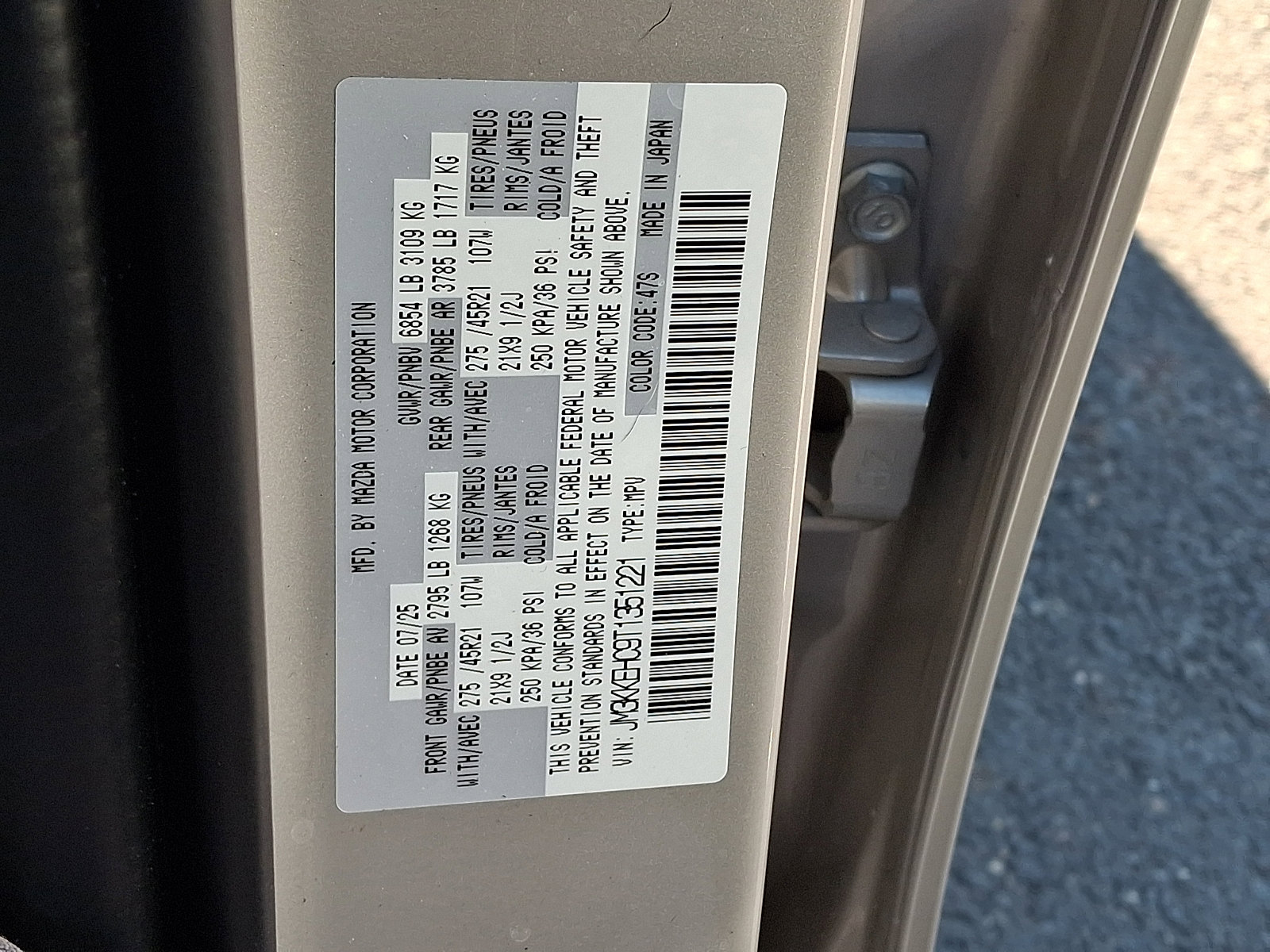 Certified 2026 MAZDA CX-90 3.3 Turbo S w/ Premium Plus image 34