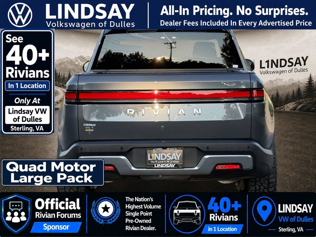 Used 2023 Rivian R1T Adventure Quad AWD/4WD image 9