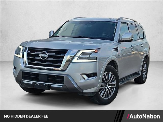 Used 2021 Nissan Armada SL w/ Captain's Chairs Package