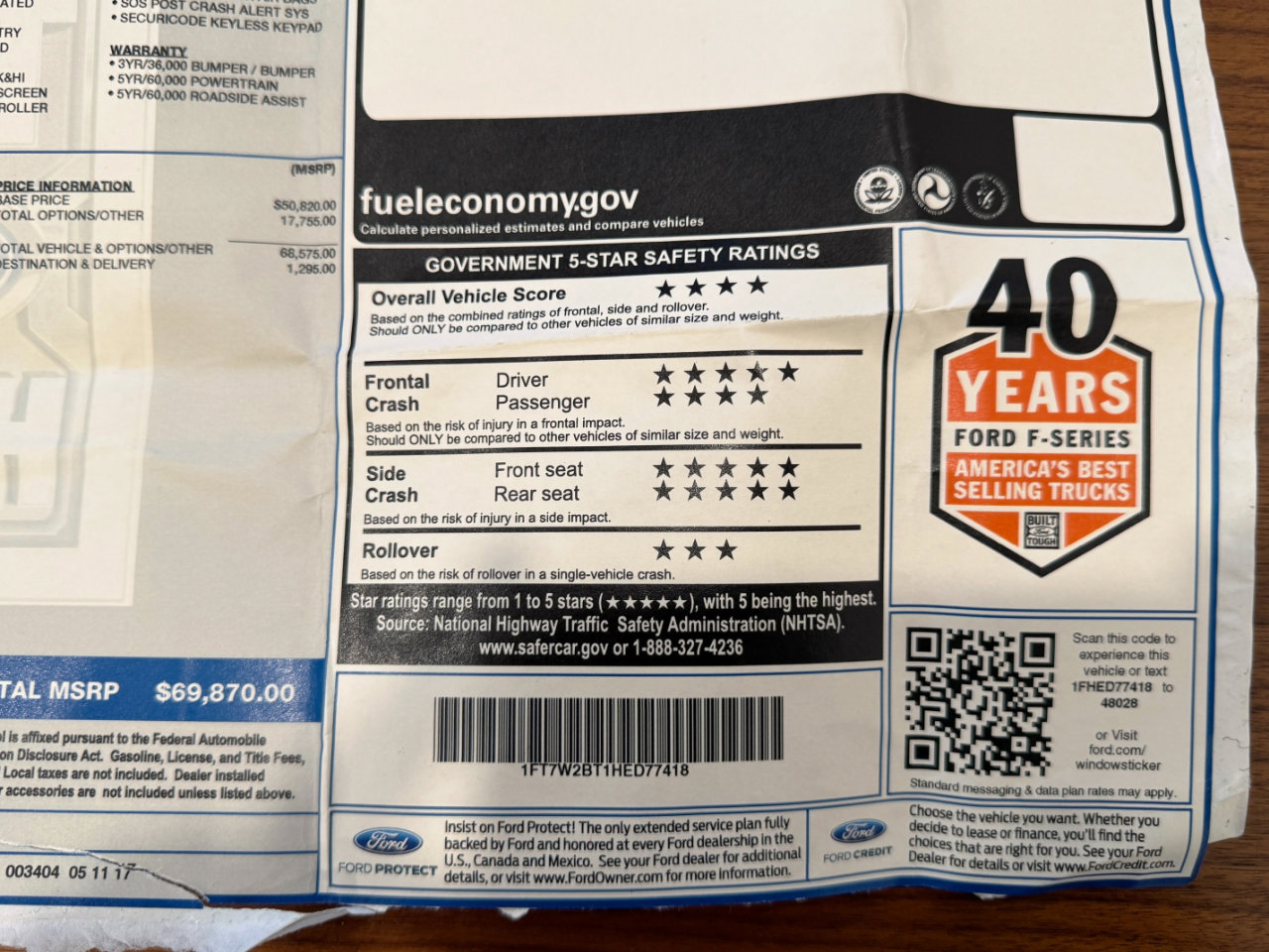 Used 2017 Ford F250 Lariat w/ Lariat Ultimate Package image 83