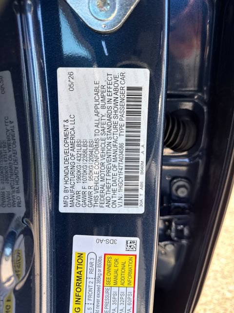 New 2026 Honda Accord SE image 17