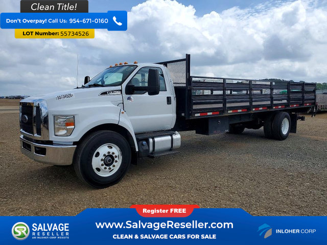 Used 2019 Ford F750 2WD Regular Cab Super Duty image 1