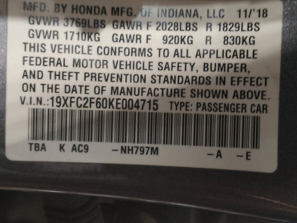 Used 2019 Honda Civic LX image 33