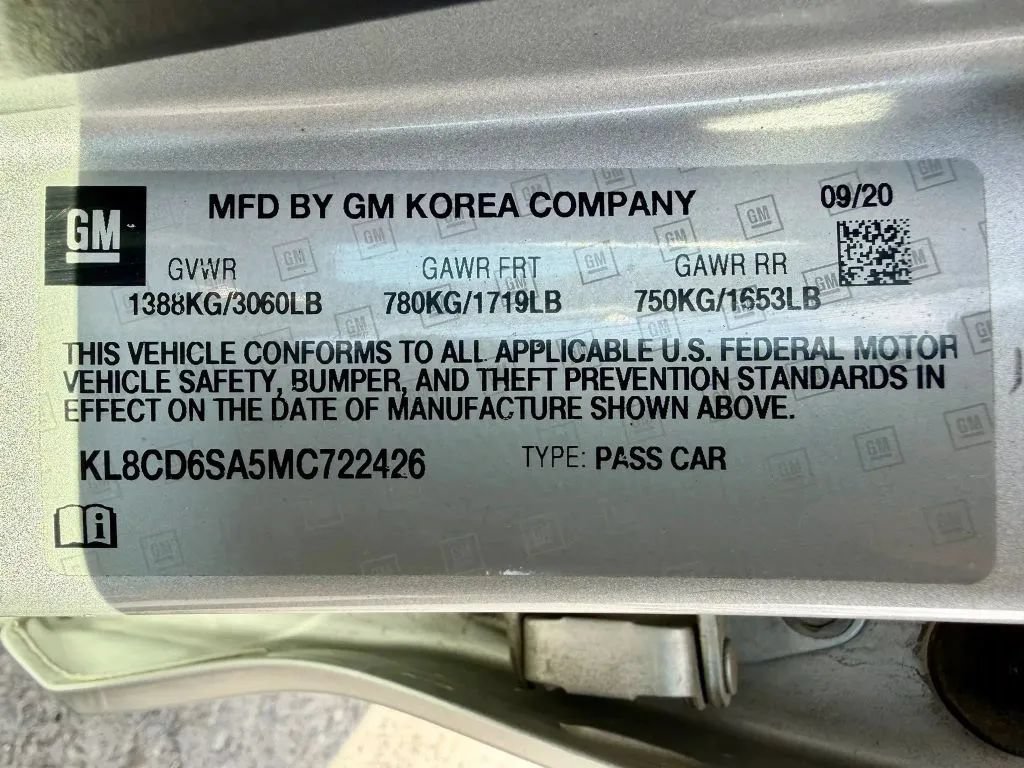 Used 2021 Chevrolet Spark LT FWD image 24