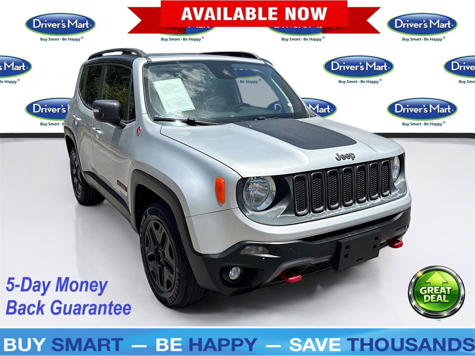 Used 2018 Jeep Renegade Trailhawk w/ UConnect 8.4 Nav Group