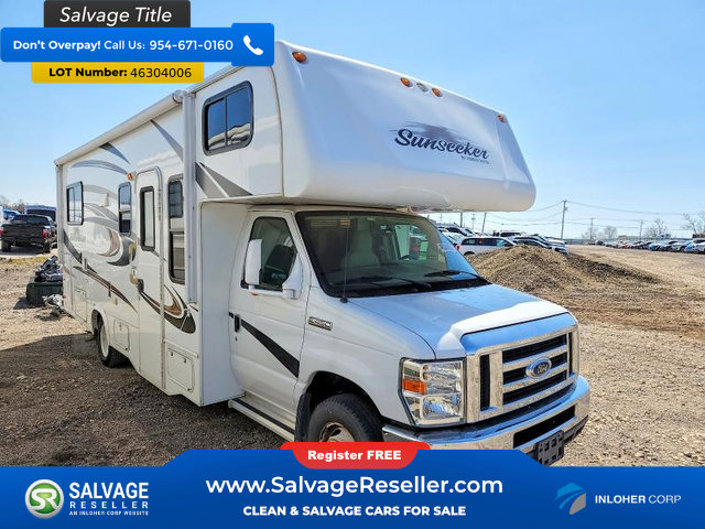 Used 2013 Ford E-450 and Econoline 450 Super Duty w/ Motorhome Prep Pkg RWD image 1