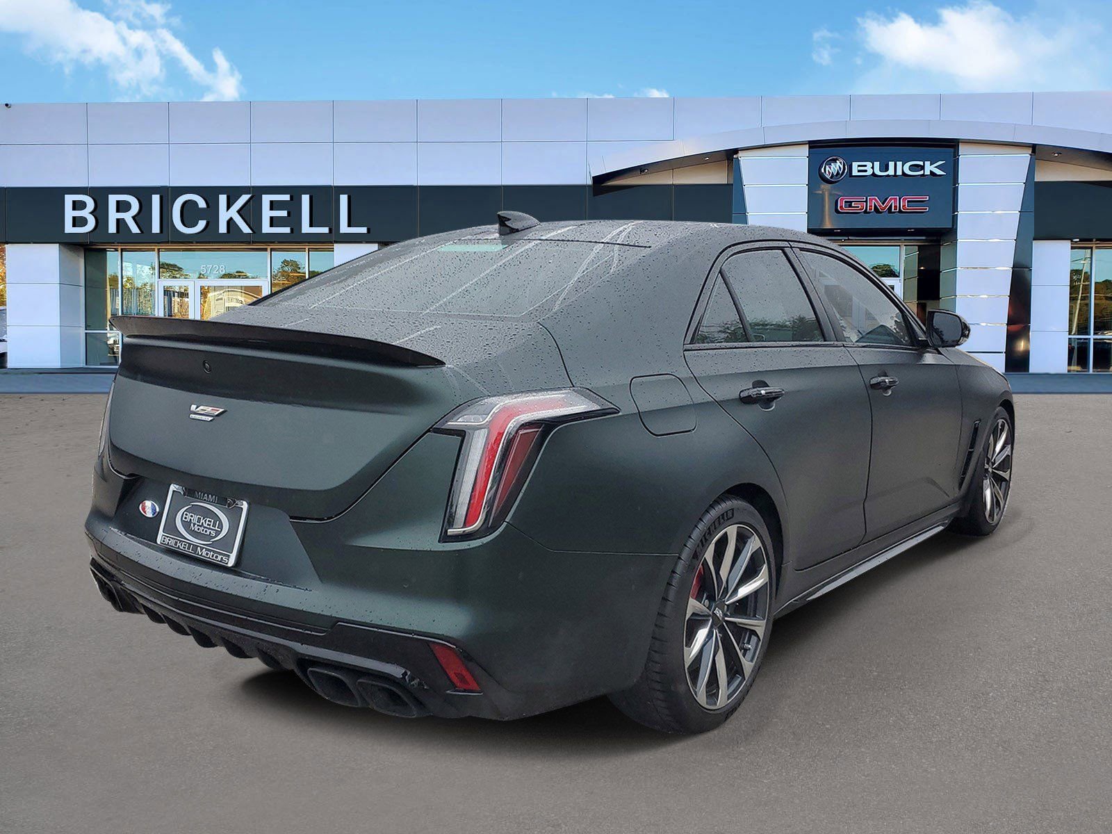 Used 2023 Cadillac CT4 V Blackwing w/ Technology Package RWD image 3