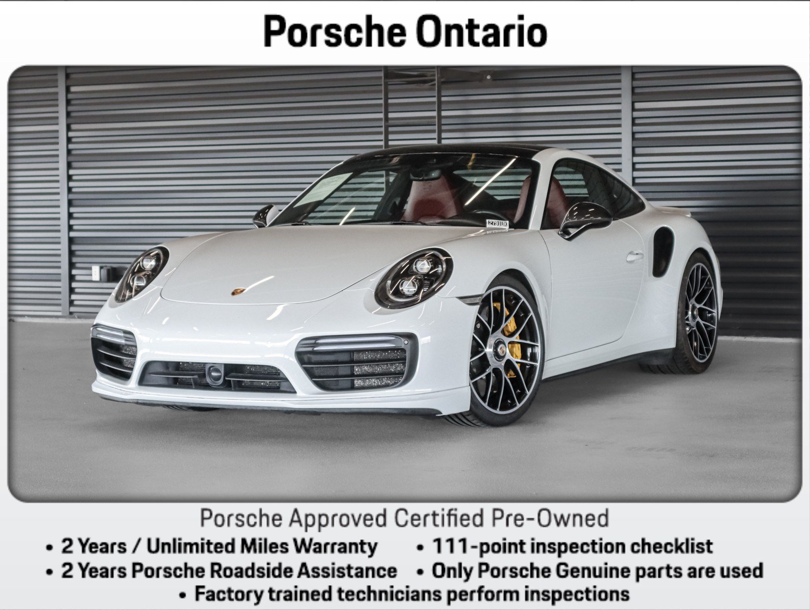Certified 2019 Porsche 911 Turbo S AWD/4WD video 1