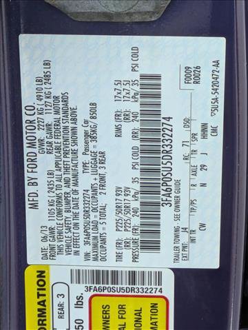 Used 2013 Ford Fusion Energi Titanium w/ Driver Assist Pkg image 24