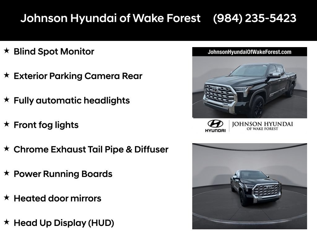 Used 2024 Toyota Tundra 1794 Edition AWD/4WD image 12