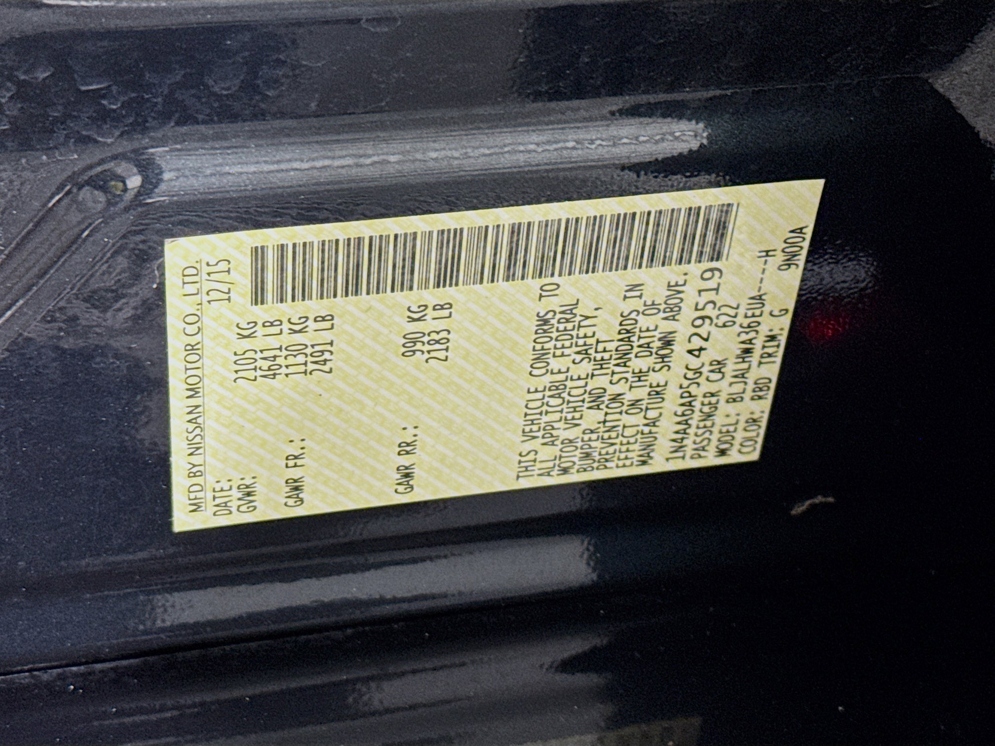 Used 2016 Nissan Maxima Platinum image 39