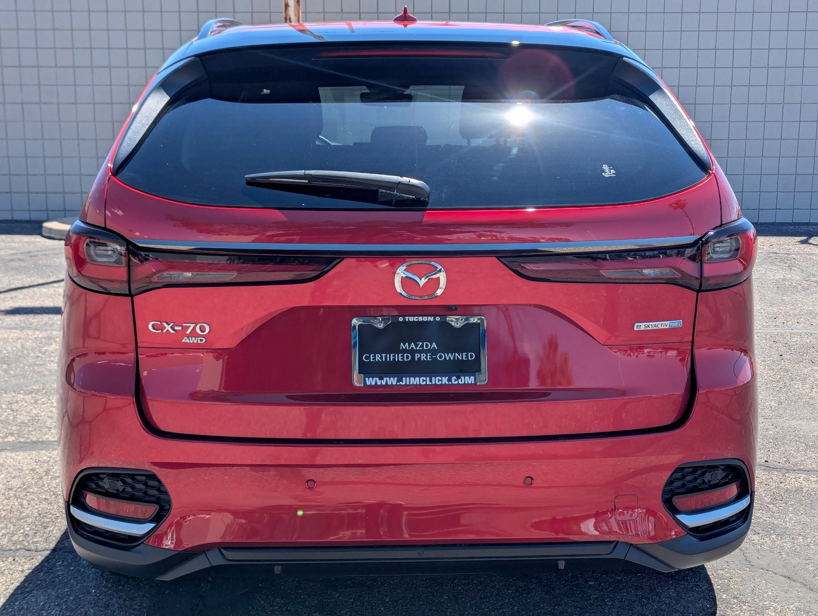 Certified 2025 MAZDA CX-70 Plug-In Hybrid w/ Premium Plus AWD/4WD image 3