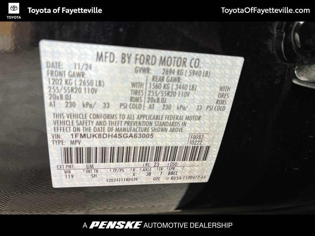 Used 2025 Ford Explorer Active w/ Active Comfort Package AWD/4WD image 28