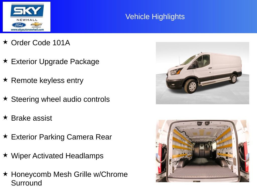Used 2024 Ford Transit 250 Low Roof w/ Exterior Upgrade Package image 12