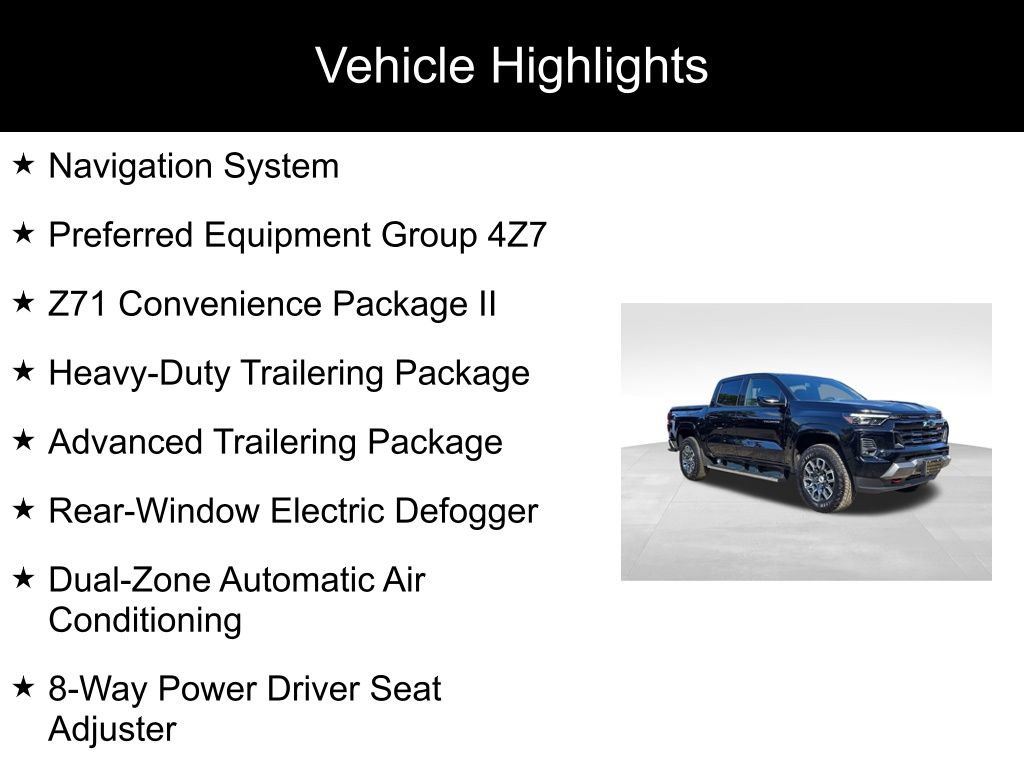 Used 2024 Chevrolet Colorado Z71 w/ Z71 Convenience Package 2 image 2