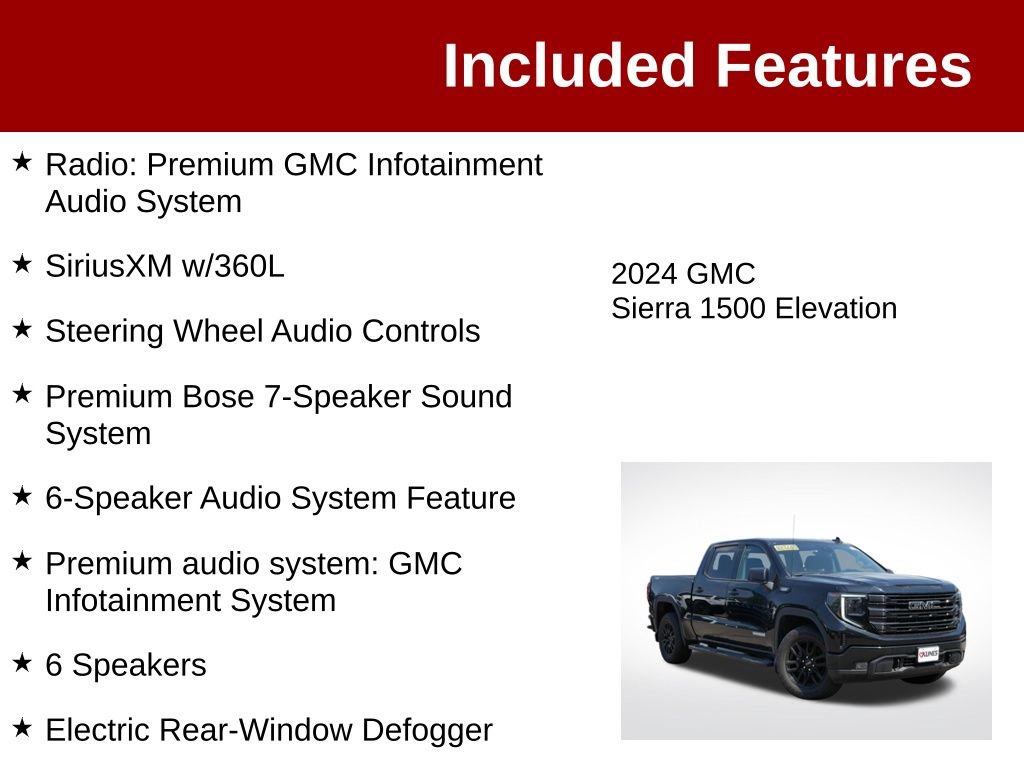 Used 2024 GMC Sierra 1500 Elevation AWD/4WD image 4