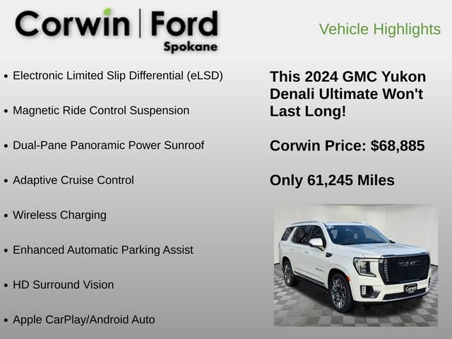 Used 2024 GMC Yukon Denali Ultimate image 18