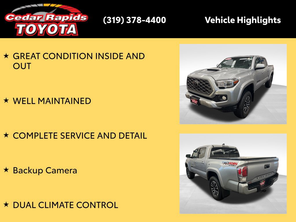 Certified 2020 Toyota Tacoma TRD Sport w/ Technology Package AWD/4WD image 9