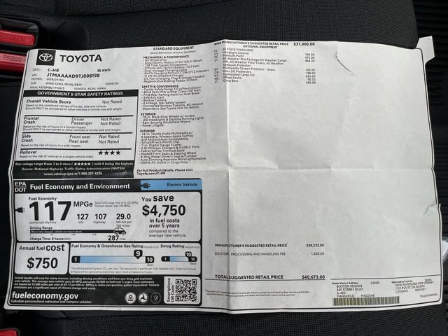 New 2026 Toyota C-HR AWD/4WD image 27