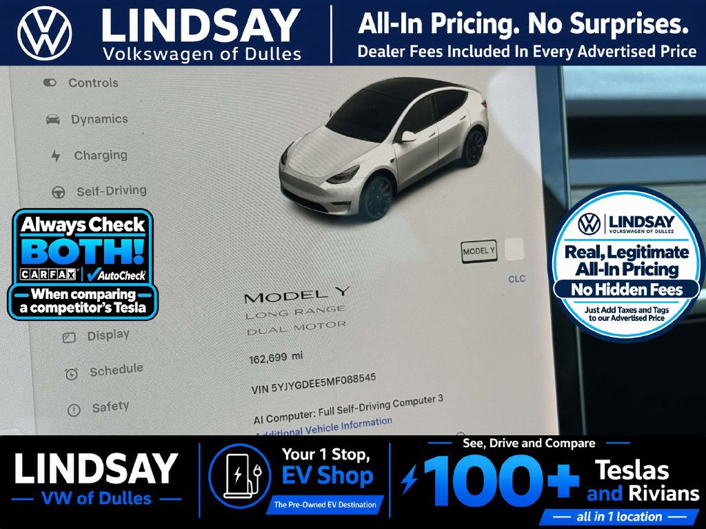 Used 2021 Tesla Model Y Long Range AWD/4WD image 21