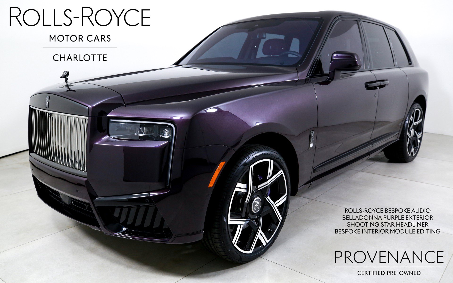 Certified 2025 Rolls-Royce Cullinan Black Badge AWD/4WD image 1