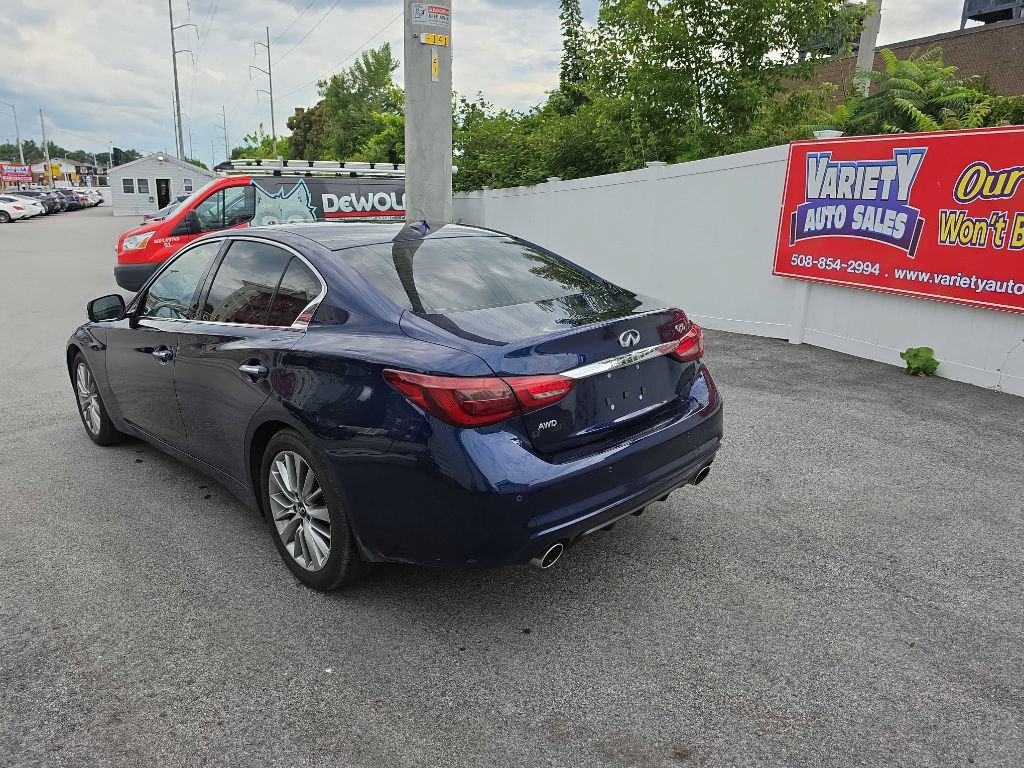 Used 2022 INFINITI Q50 Luxe AWD/4WD image 9