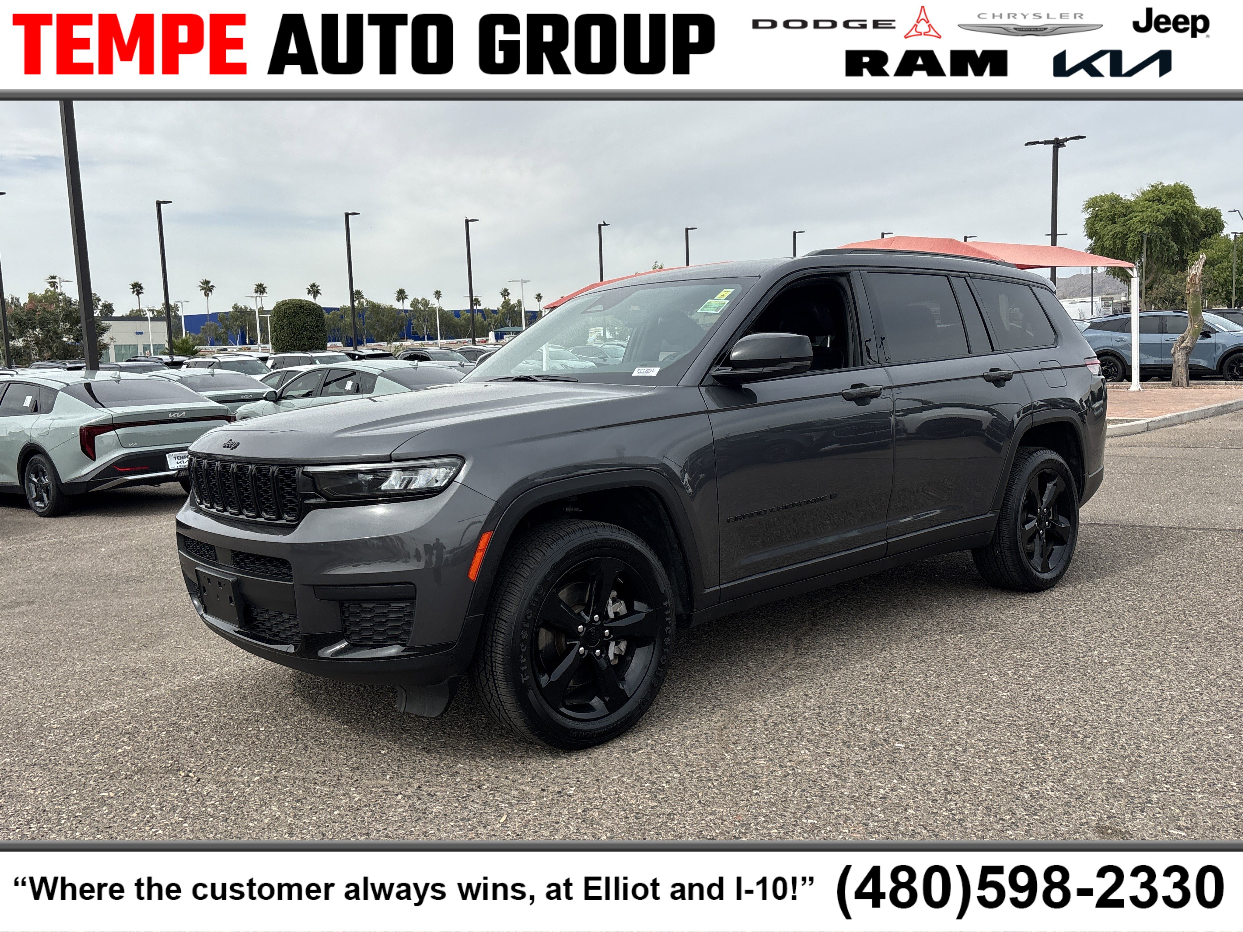 Used 2023 Jeep Grand Cherokee L Laredo AWD/4WD image 1