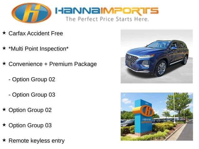 Used 2020 Hyundai Santa Fe SEL w/ Convenience + Premium Package AWD/4WD image 8