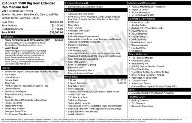 Used 2016 RAM 1500 Big Horn image 7