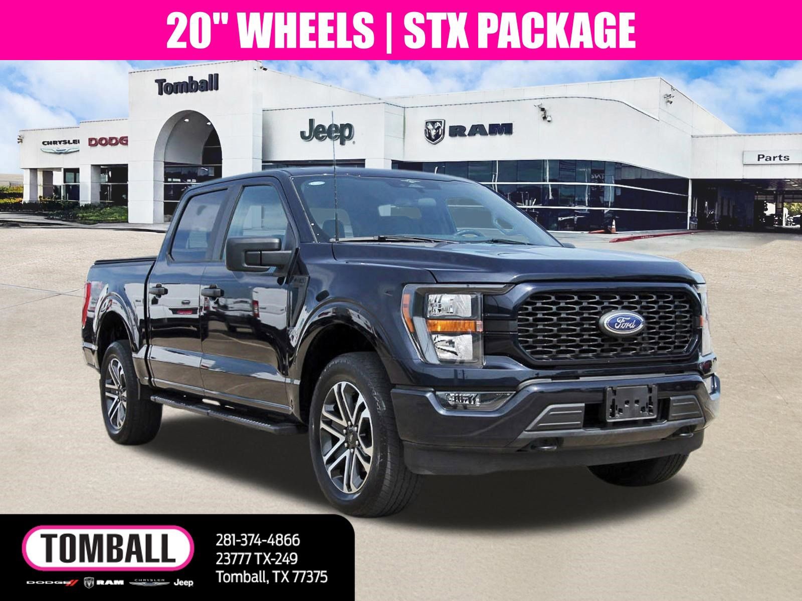 Used 2023 Ford F150 XL w/ STX Appearance Package AWD/4WD video 1