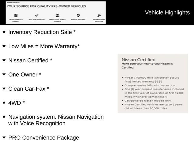 Certified 2023 Nissan Frontier PRO-4X w/ Pro Convenience Package AWD/4WD image 5