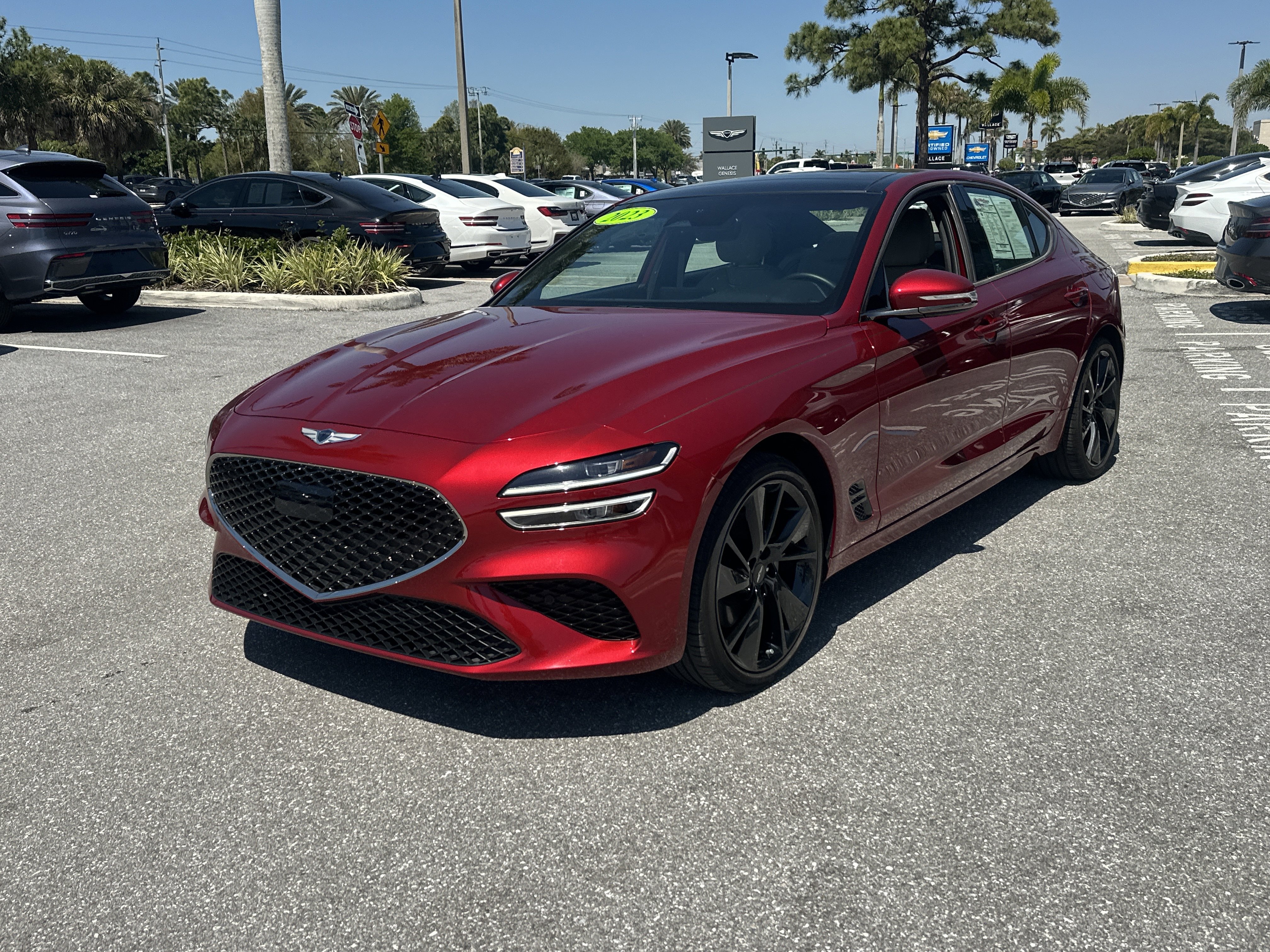 Certified 2023 Genesis G70 2.0T w/ Sport Prestige Package image 2