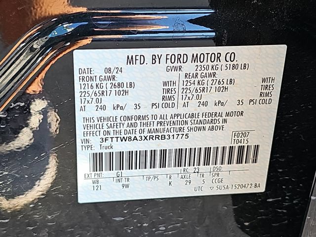 Certified 2024 Ford Maverick XL FWD image 34