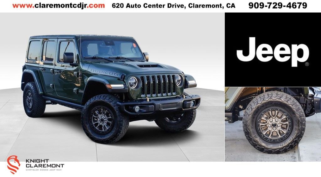 Used 2023 Jeep Wrangler Unlimited Rubicon 392 w/ Trailer Tow Package image 1