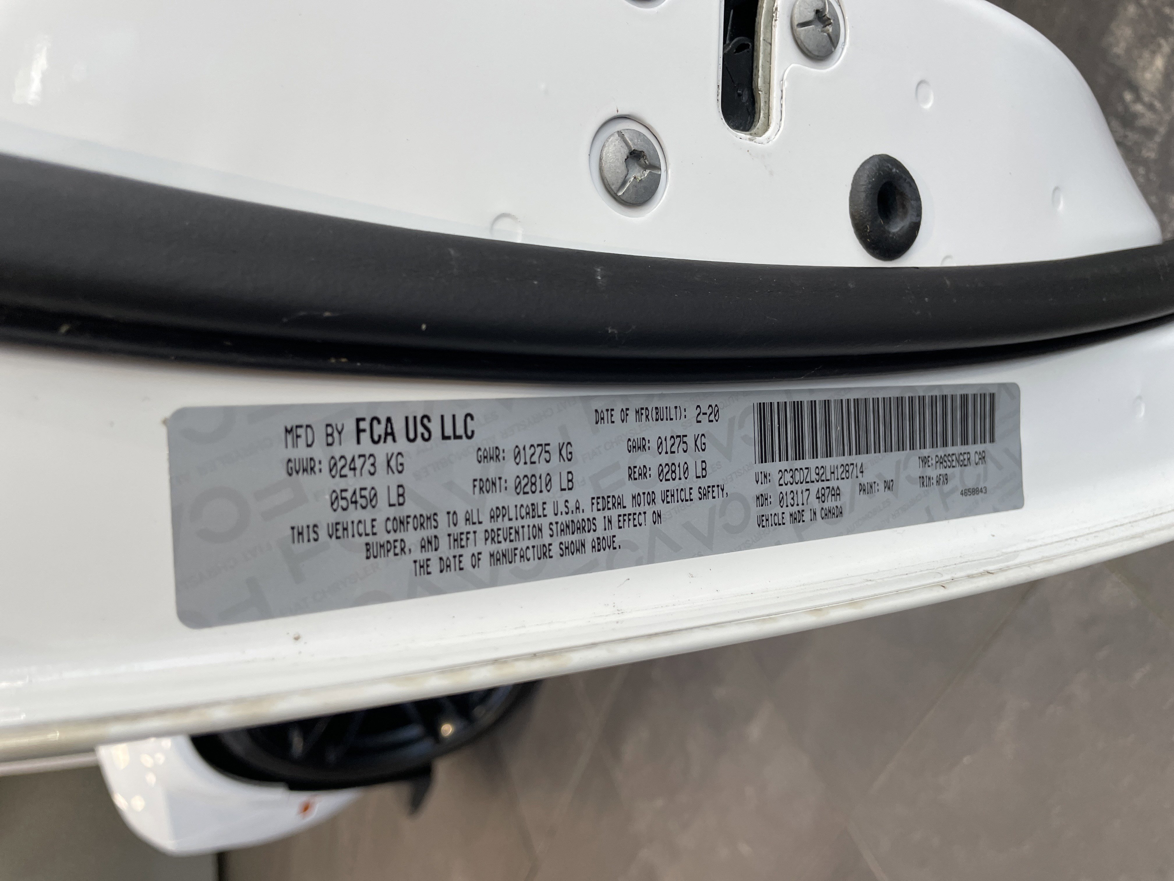 Used 2020 Dodge Challenger SRT Hellcat Redeye image 43